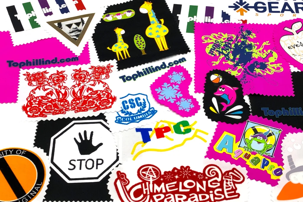 Custom Heat Transfer Labels for Apparel & Garments