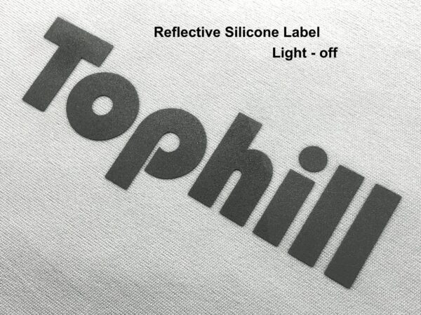 Silicone Reflective Label - Light off
