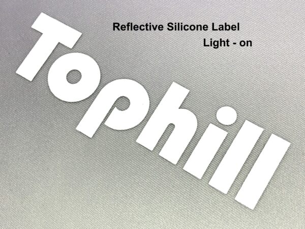 Silicone Reflective Label – Light on